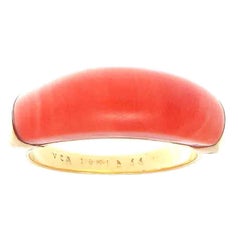 Van Cleef & Arpels Coral Gold Ring