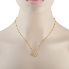 Van Cleef & Arpels Cosmo 18K Gold Diamant-Anhänger Halskette VC17-052026