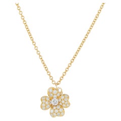 Van Cleef & Arpels Cosmo 18K Gold Diamond Pendant Necklace VC17-052026