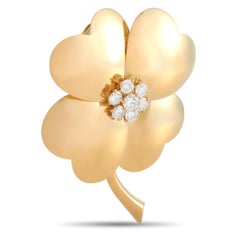 Van Cleef & Arpels Cosmos 18K Rose Gold 0.85 ct Diamond Brooch