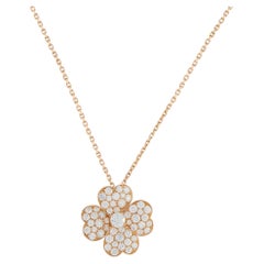 Van Cleef & Arpels Collar Colgante Cosmos Oro Rosa 18K 1.55ct Diamantes #5152