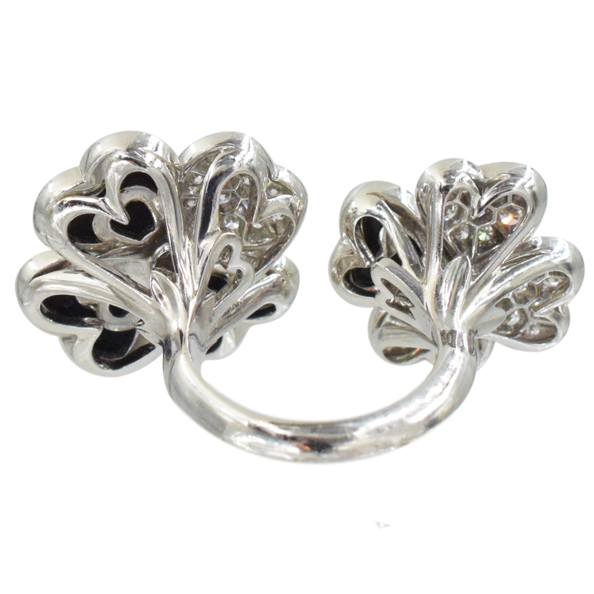 van cleef ring black