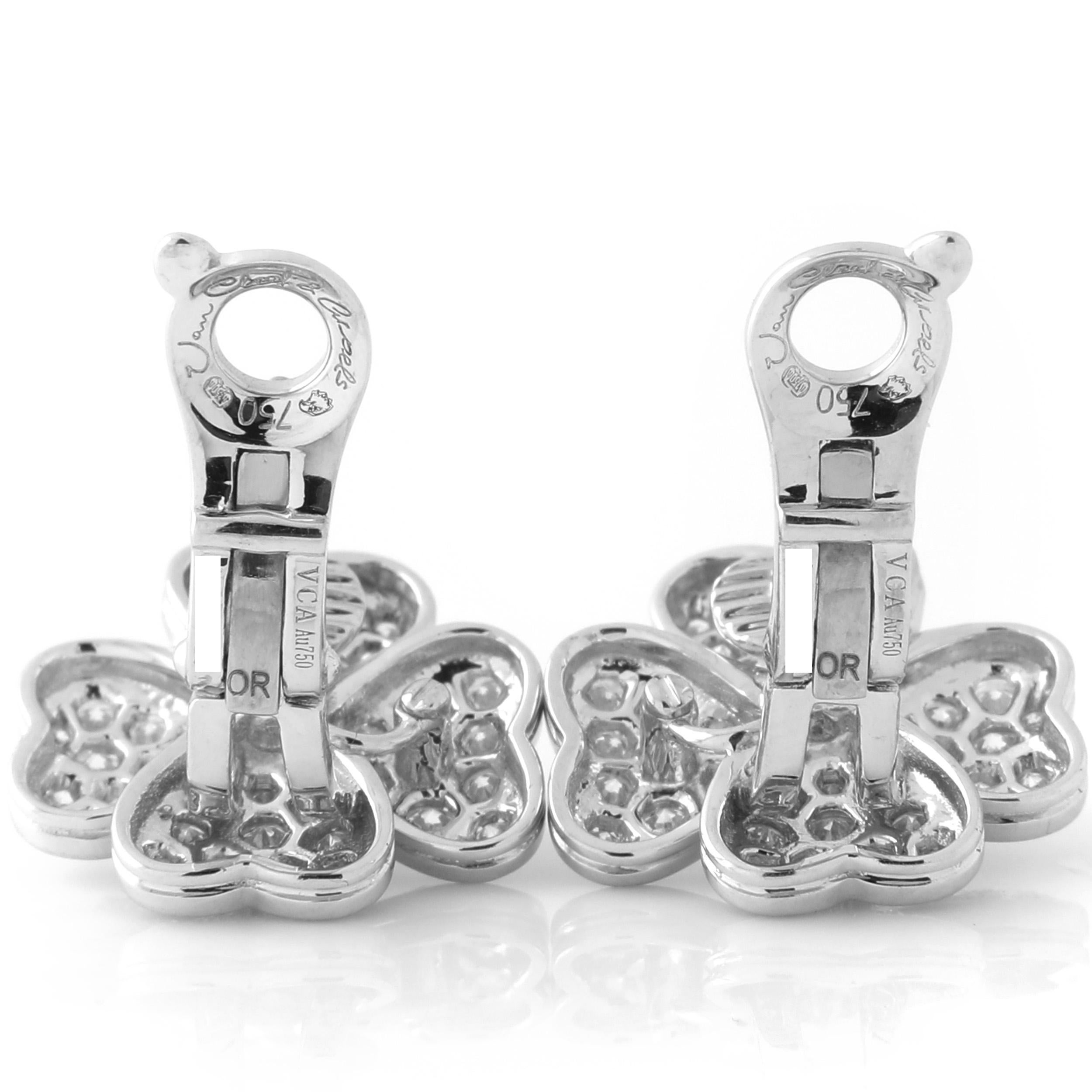 van cleef cosmos earrings