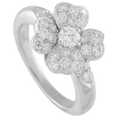 Van Cleef
Arpels Cosmos Platinum Diamond Ring #4907