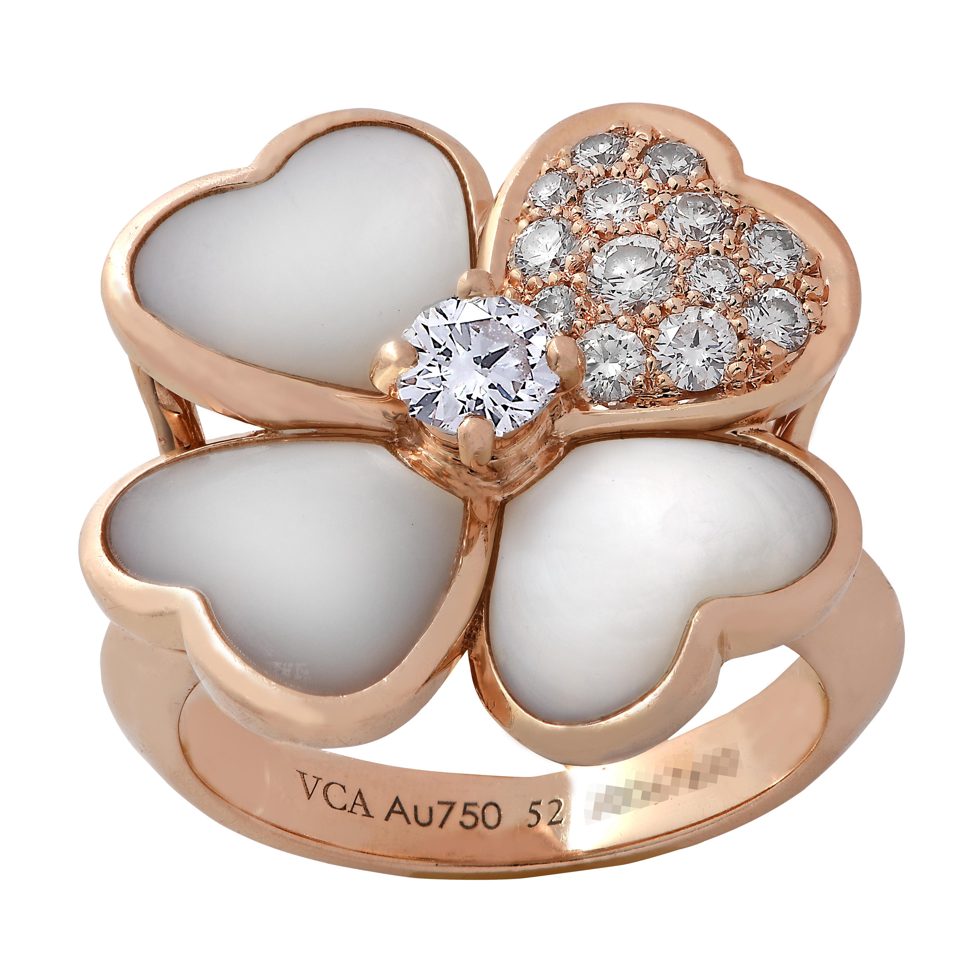 van cleef cosmos ring