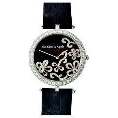 Van Cleef & Arpels Dentelle 36 mm 18K White Gold Ladies Wrist Watch, c. 2006