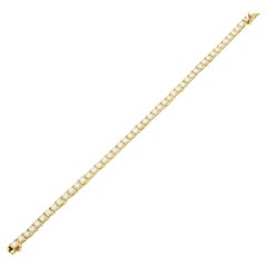 Van Cleef
Arpels Bracelet de lignes en or jaune 18ct et diamants