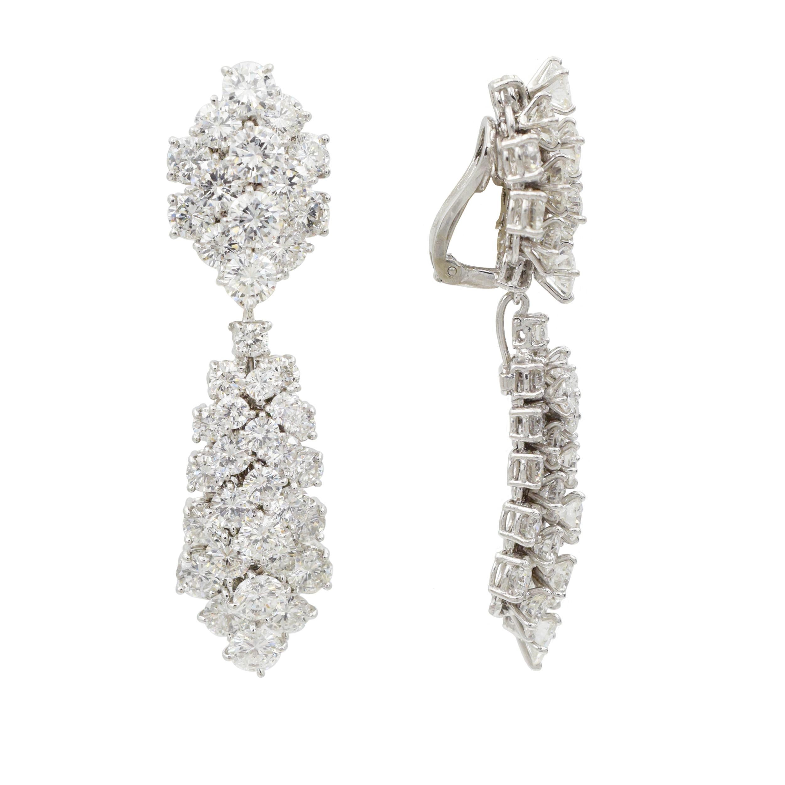 Van Cleef & Arpels  Diamond 'À Cheval' Pendant- Ear- clips For Sale 4
