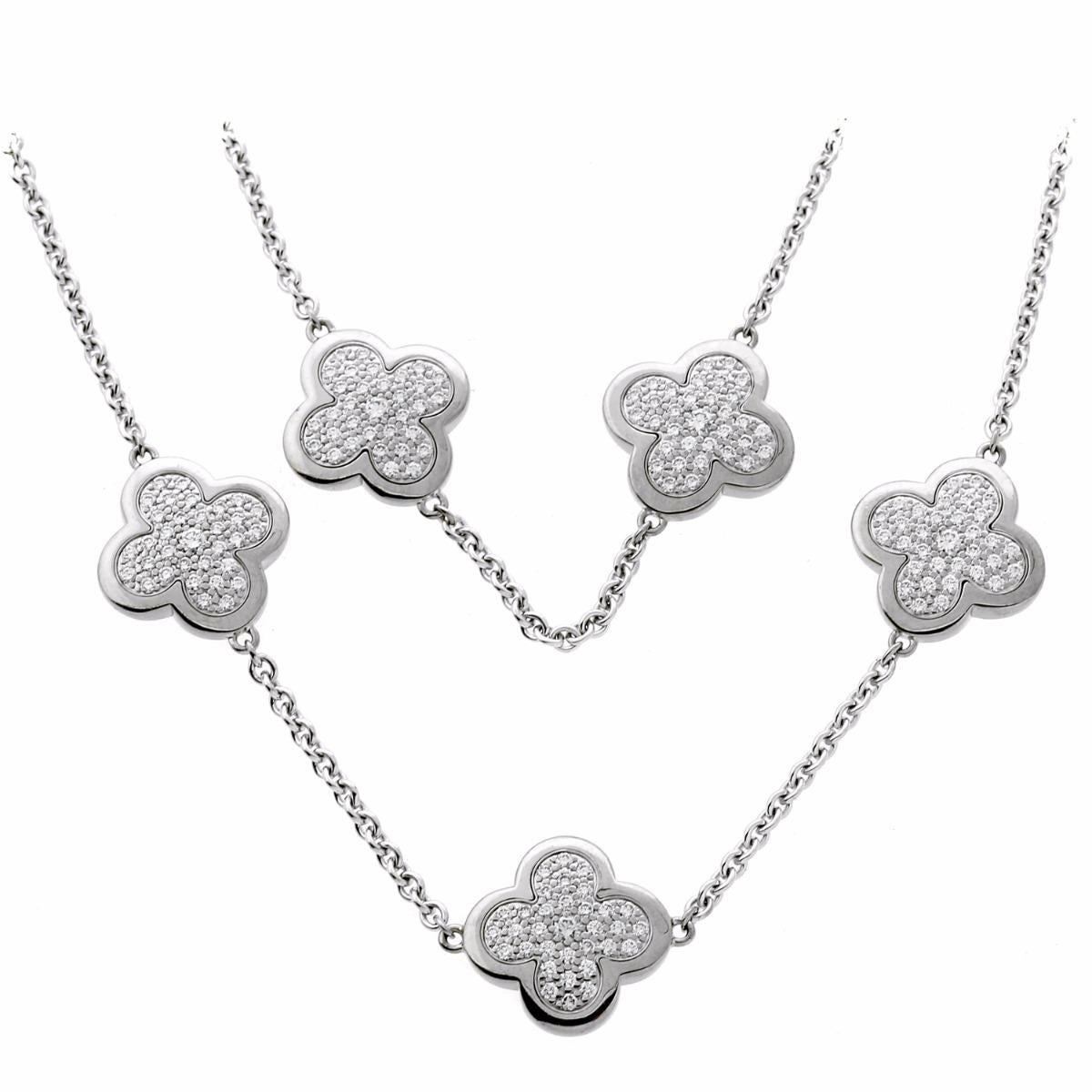 pure alhambra necklace