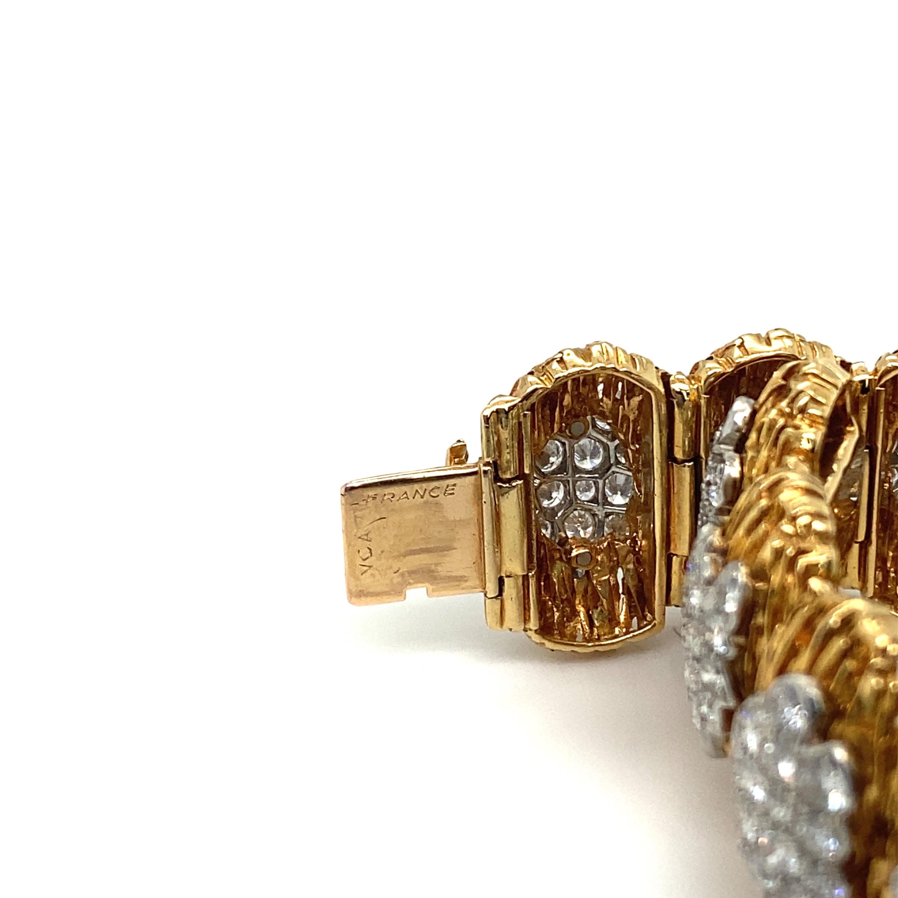 Van Cleef & Arpels Diamond and 18k Gold Bracelet 1