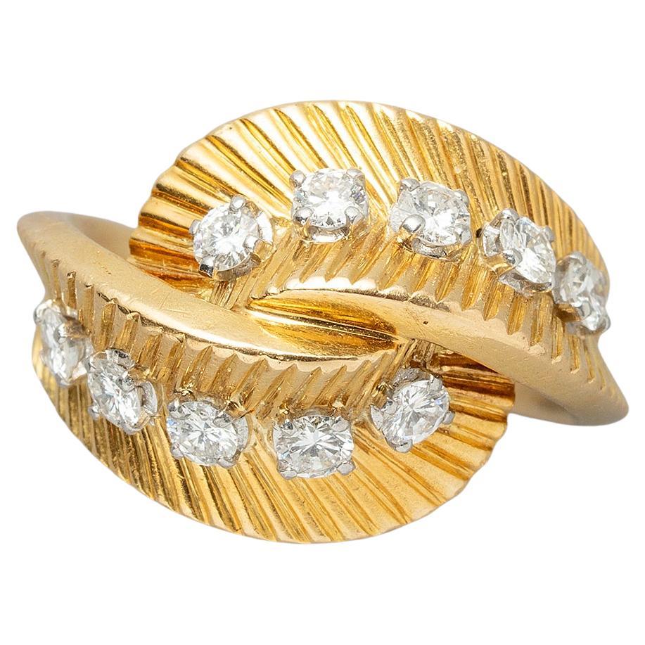 Van Cleef & Arpels Diamond and Gold Ring