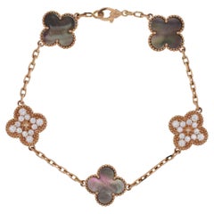 Van Cleef & Arpels Diamants et  MOP Vintage Alhambra