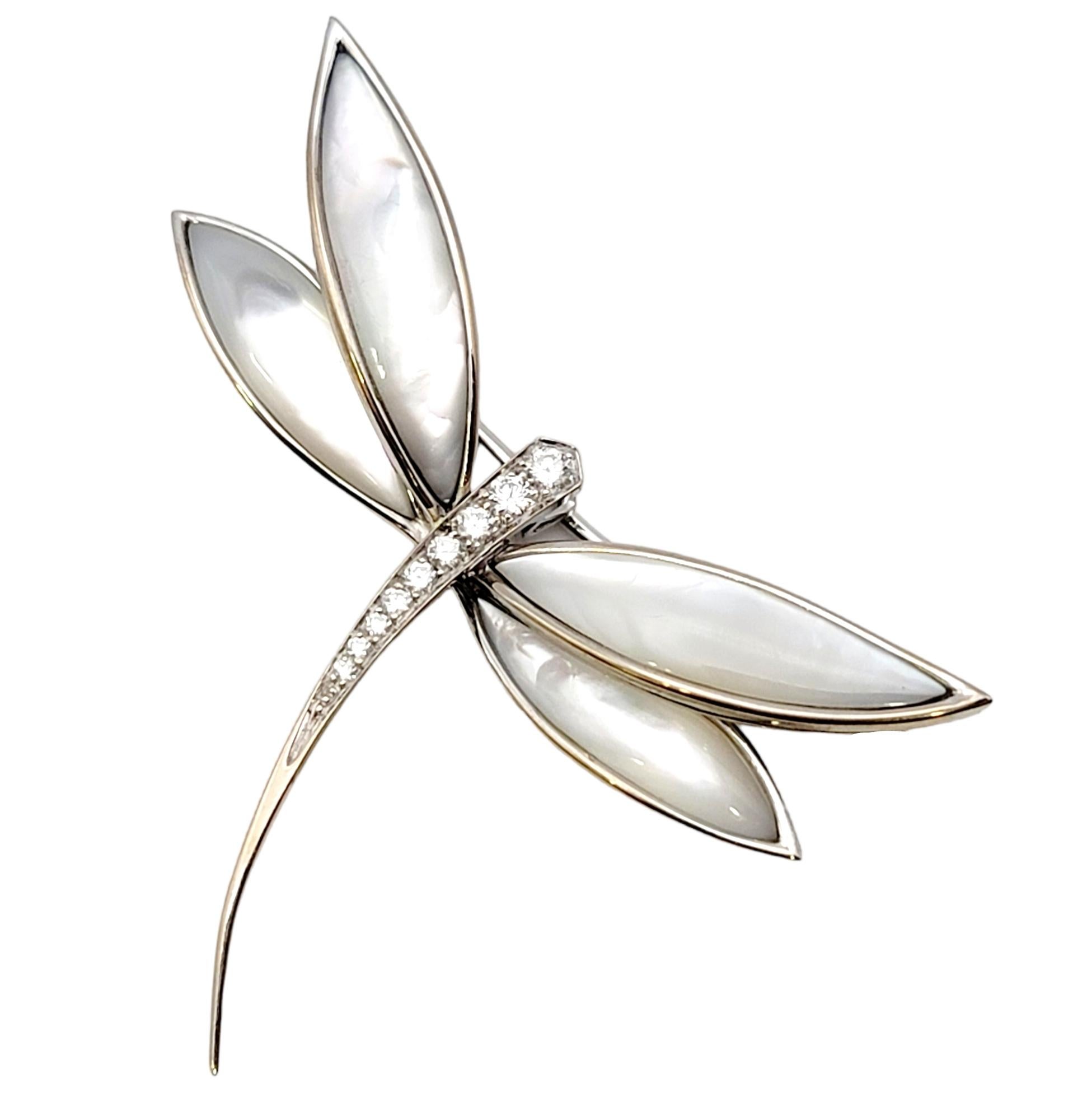 This stunning Van Cleef & Arpels lady's brooch is the absolute perfect addition to your jewelry collection. Dating back to 1906, Van Cleef & Arpels is known as one of the world's leaders in fine jewelry craftsmanship, working with only the highest
