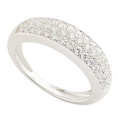 Van Cleef & Arpels Diamond Band Ring .56 Carat