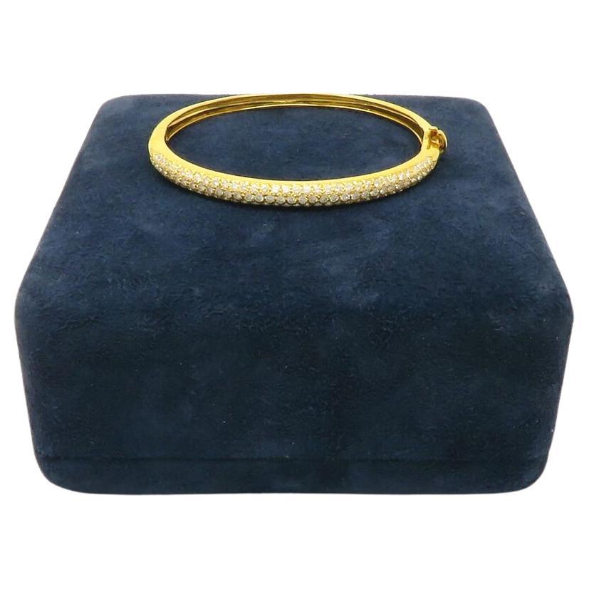 Contemporaneo Bracciale bangle con diamanti Van Cleef & Arpels in vendita
