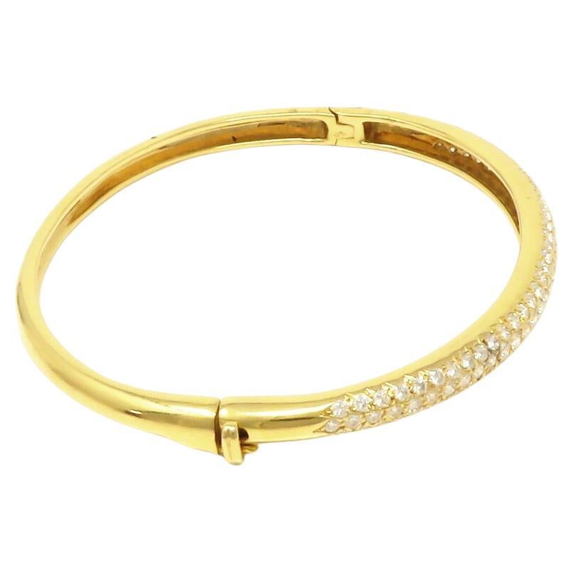 Taglio rotondo Bracciale bangle con diamanti Van Cleef & Arpels in vendita