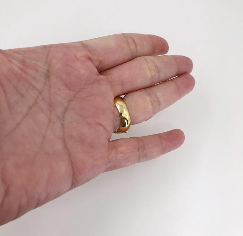 Van Cleef & Arpels Diamant-Bomben-Pailletten-Ring im Zustand „Gut“ im Angebot in New York, NY