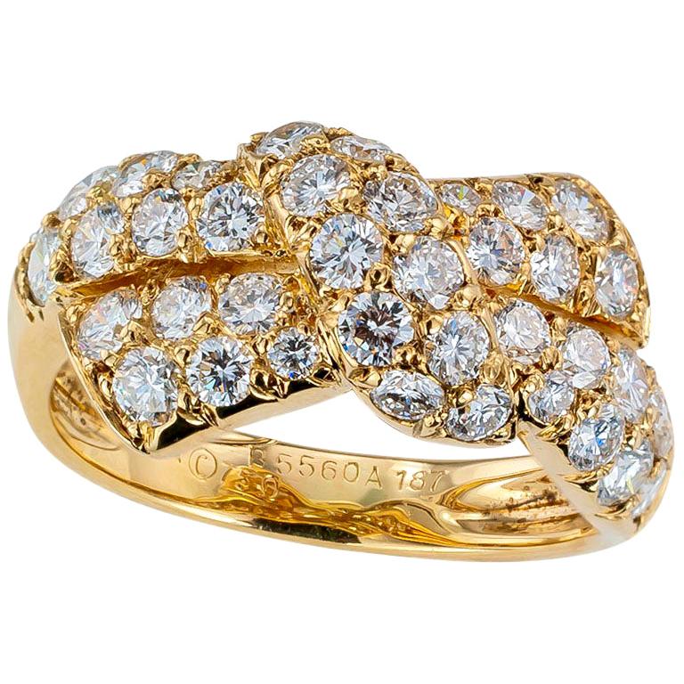 van cleef gold ring