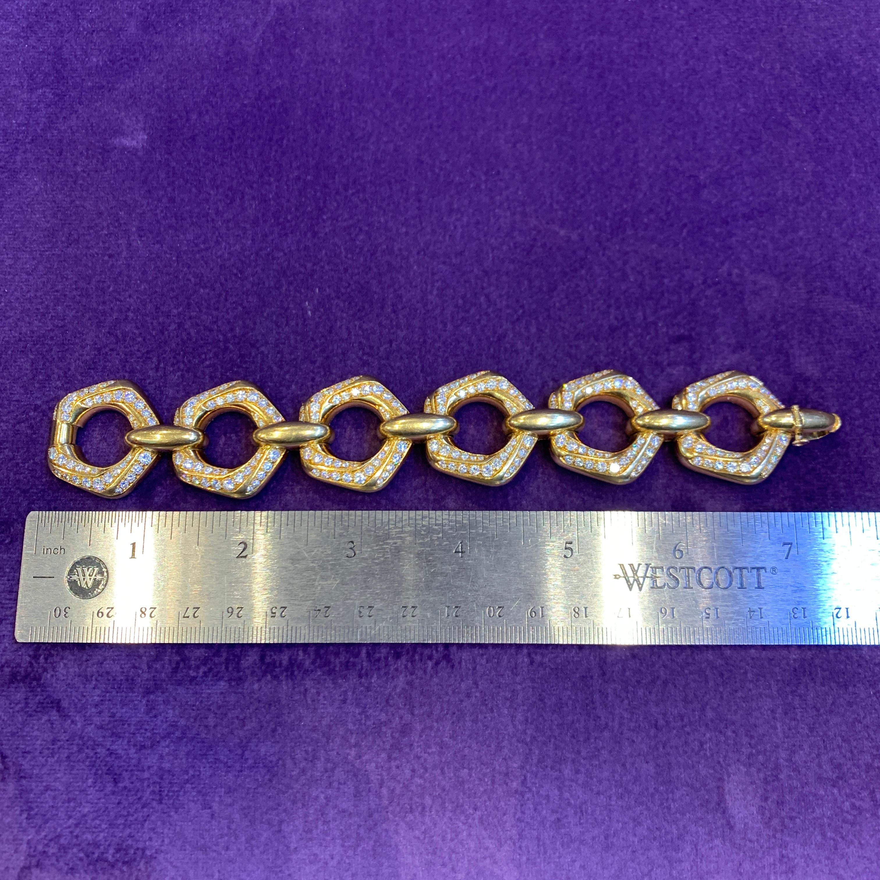 Van Cleef & Arpels Diamond Bracelet For Sale 3