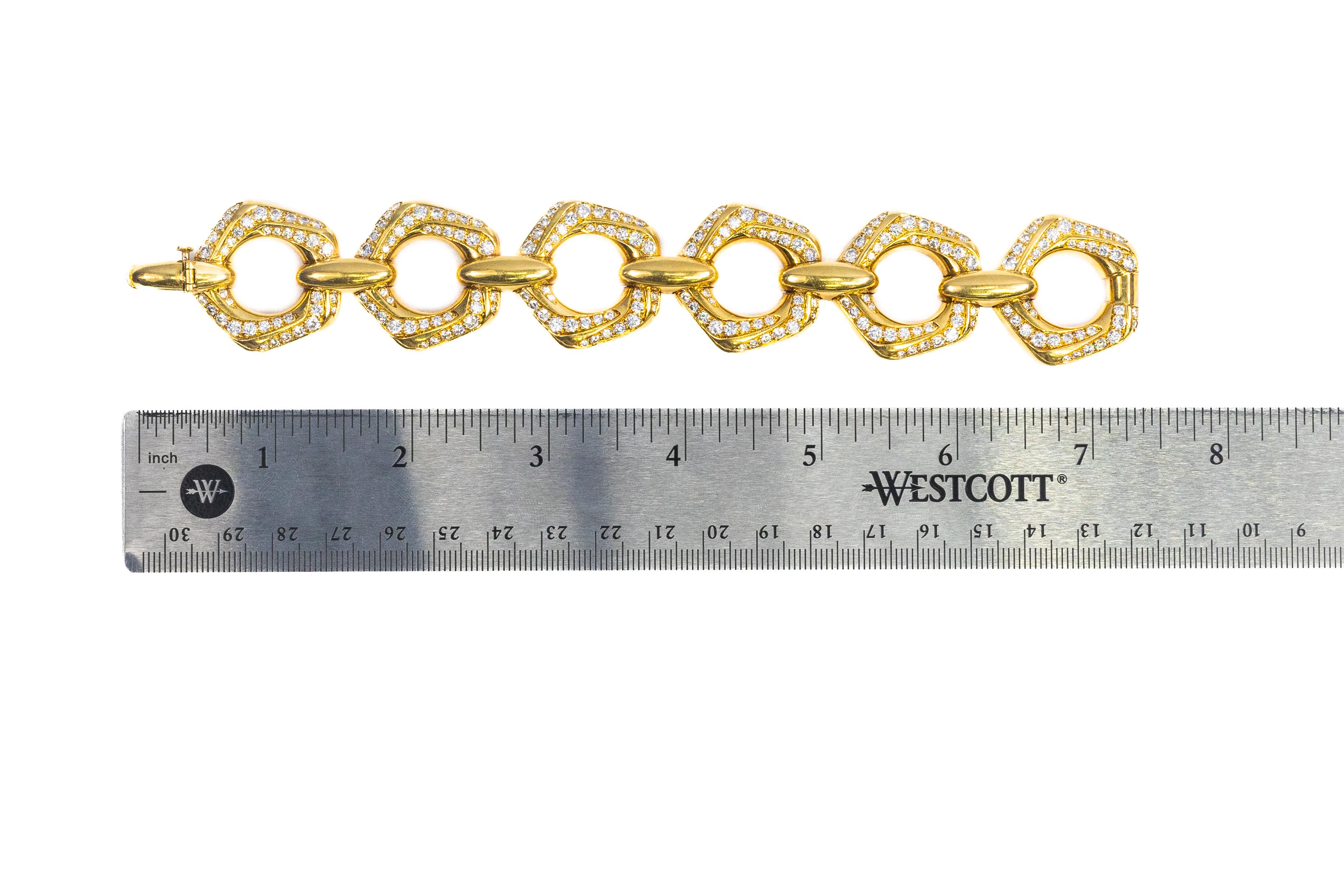 Van Cleef & Arpels Bracelet en diamants Excellent état - En vente à New York, NY