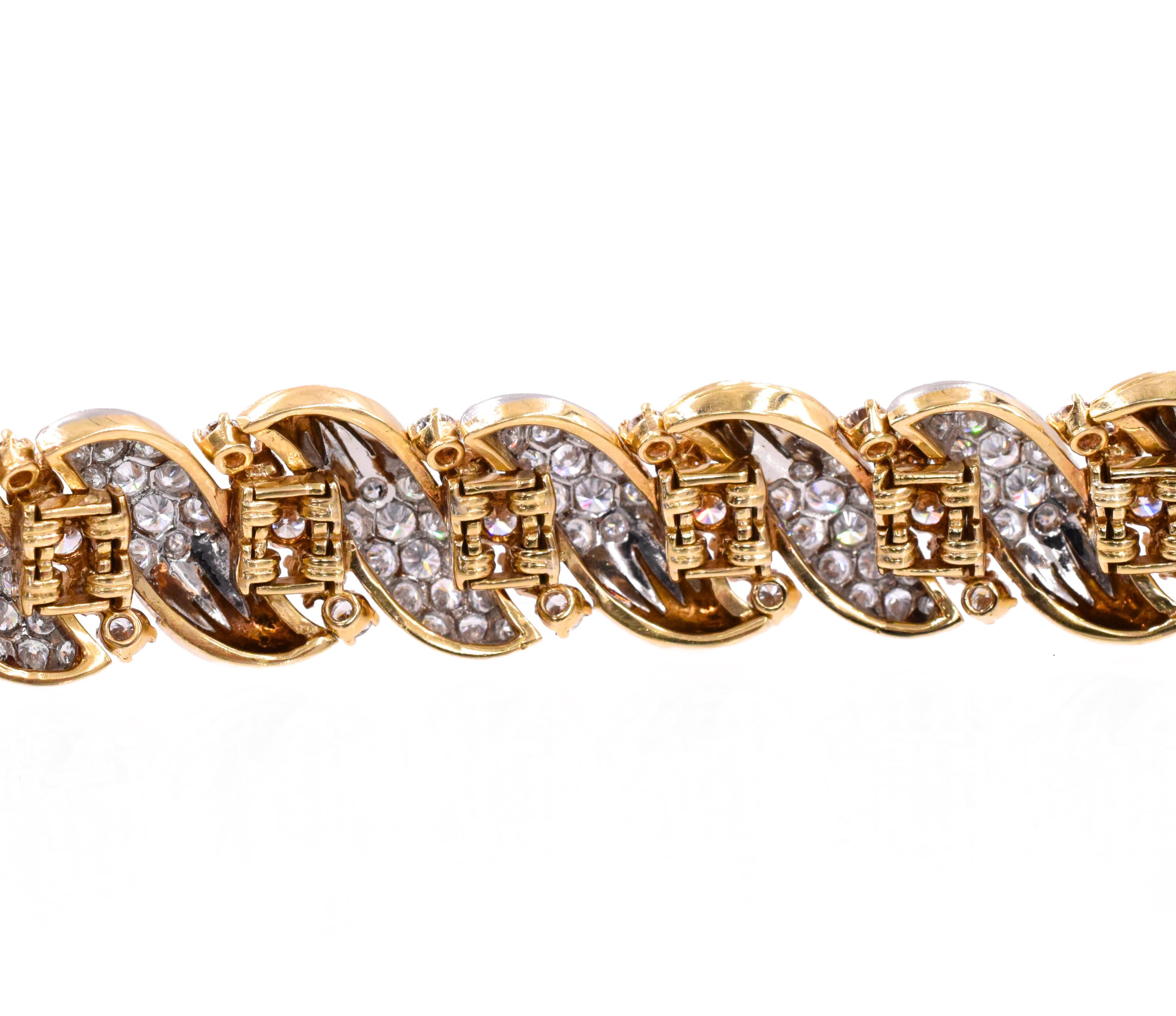 Artist Van Cleef & Arpels Diamond Bracelet French