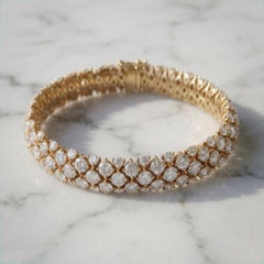 Van Cleef & Arpels Diamond Bracelet in 18K Yellow Gold