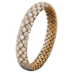 Van Cleef & Arpels Diamond Bracelet in 18K Yellow Gold