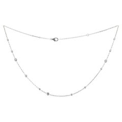 VAN CLEEF & ARPELS Collier en or blanc Diamond By The Yard