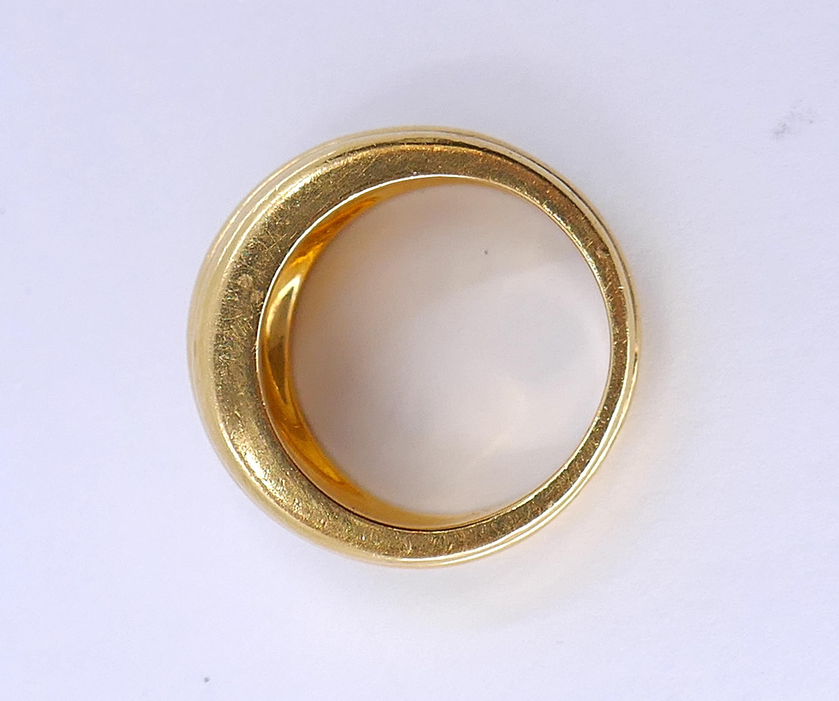 Van Cleef & Arpels Diamond Ring 18k Gold size 6.25 1