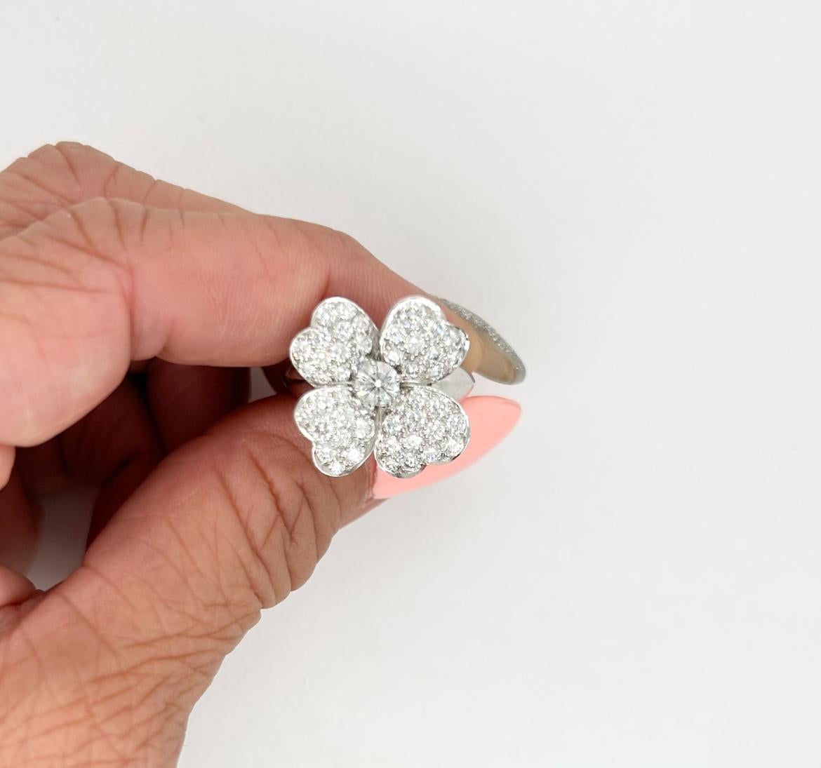 Van Cleef & Arpels Diamond Cosmos Ring 5