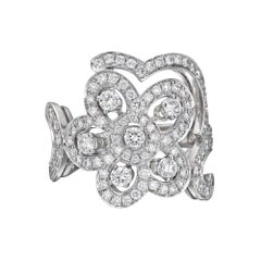 Van Cleef & Arpels Diamond "Dentelle" Ring