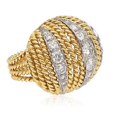 VAN CLEEF & ARPELS Diamond Dome Ring