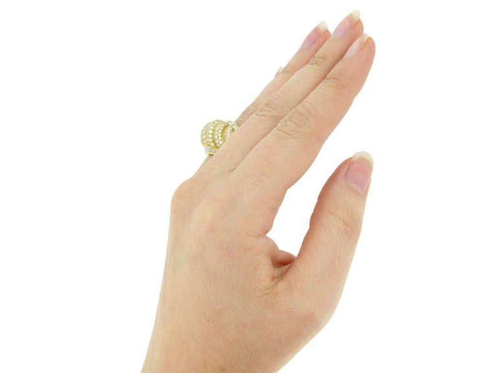 Van Cleef & Arpels Diamant-Kleiderring, um 1950 im Angebot 2