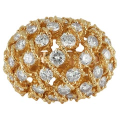 Van Cleef & Arpels Diamant-Kleiderring, um 1950.