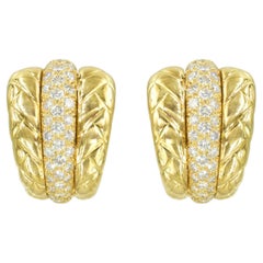 Van Cleef & Arpels Diamond Earclip Earrings