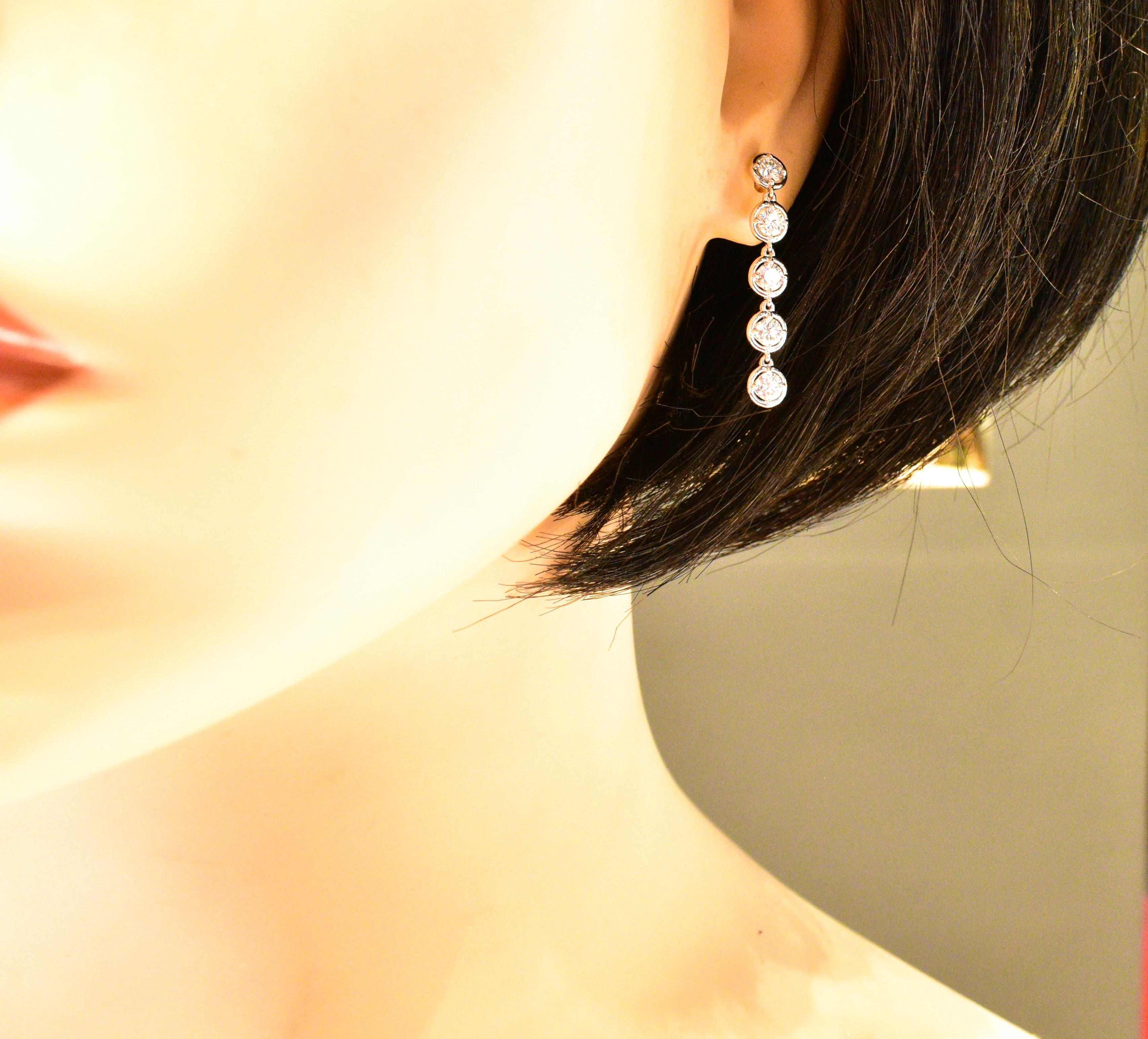Van Cleef & Arpels Diamond Earrings, French 1