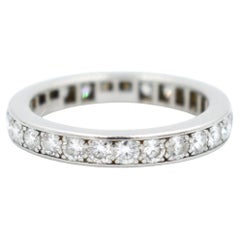 Vintage Van Cleef & Arpels Diamond Eternity Band 1.5 Carat CIRCA 1930