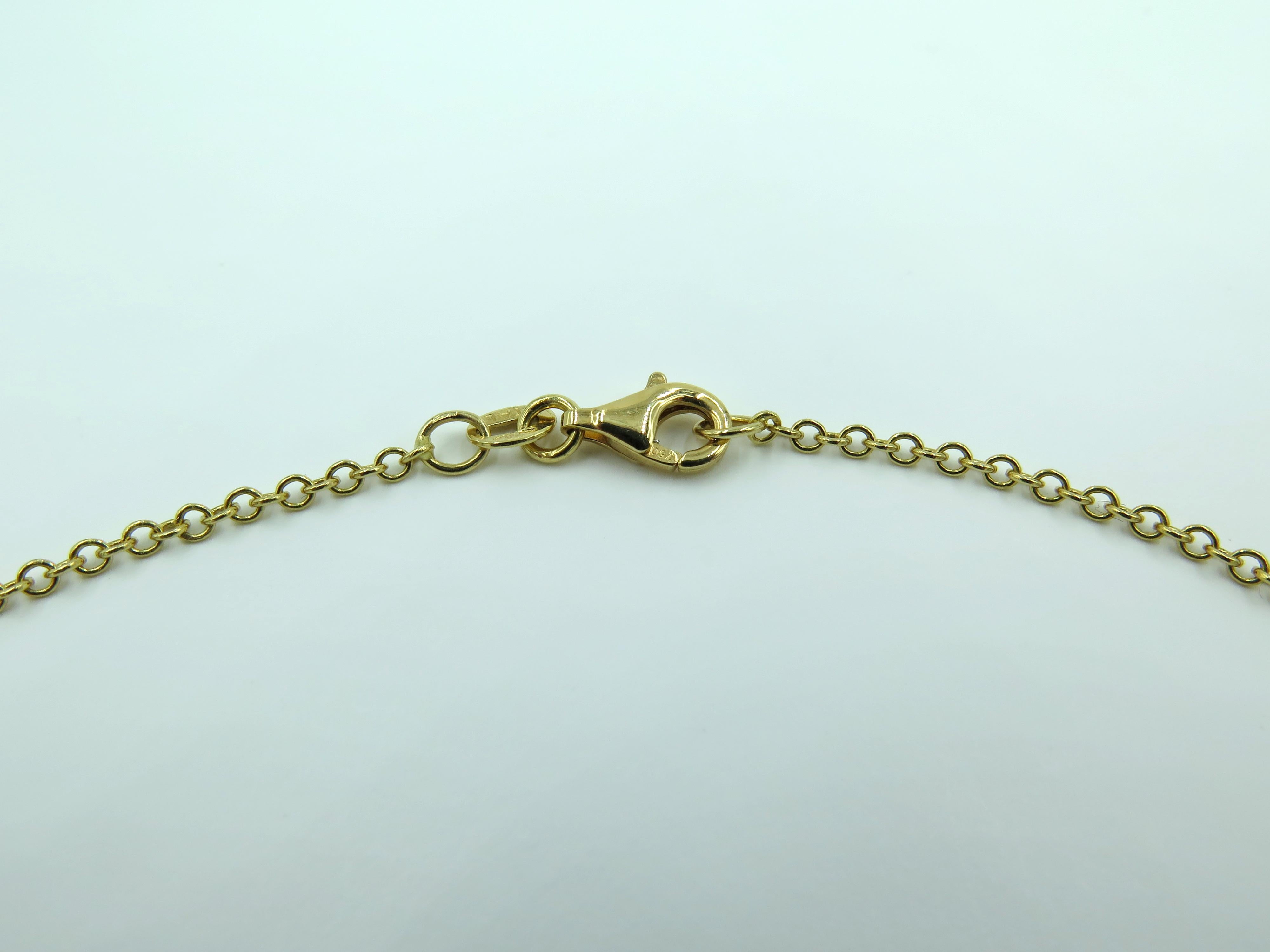 Van Cleef & Arpels Diamond Fleurette Necklace In Excellent Condition In New York, NY