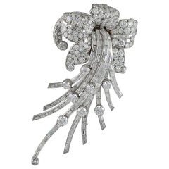 Van Cleef & Arpels Diamond Flower Brooch