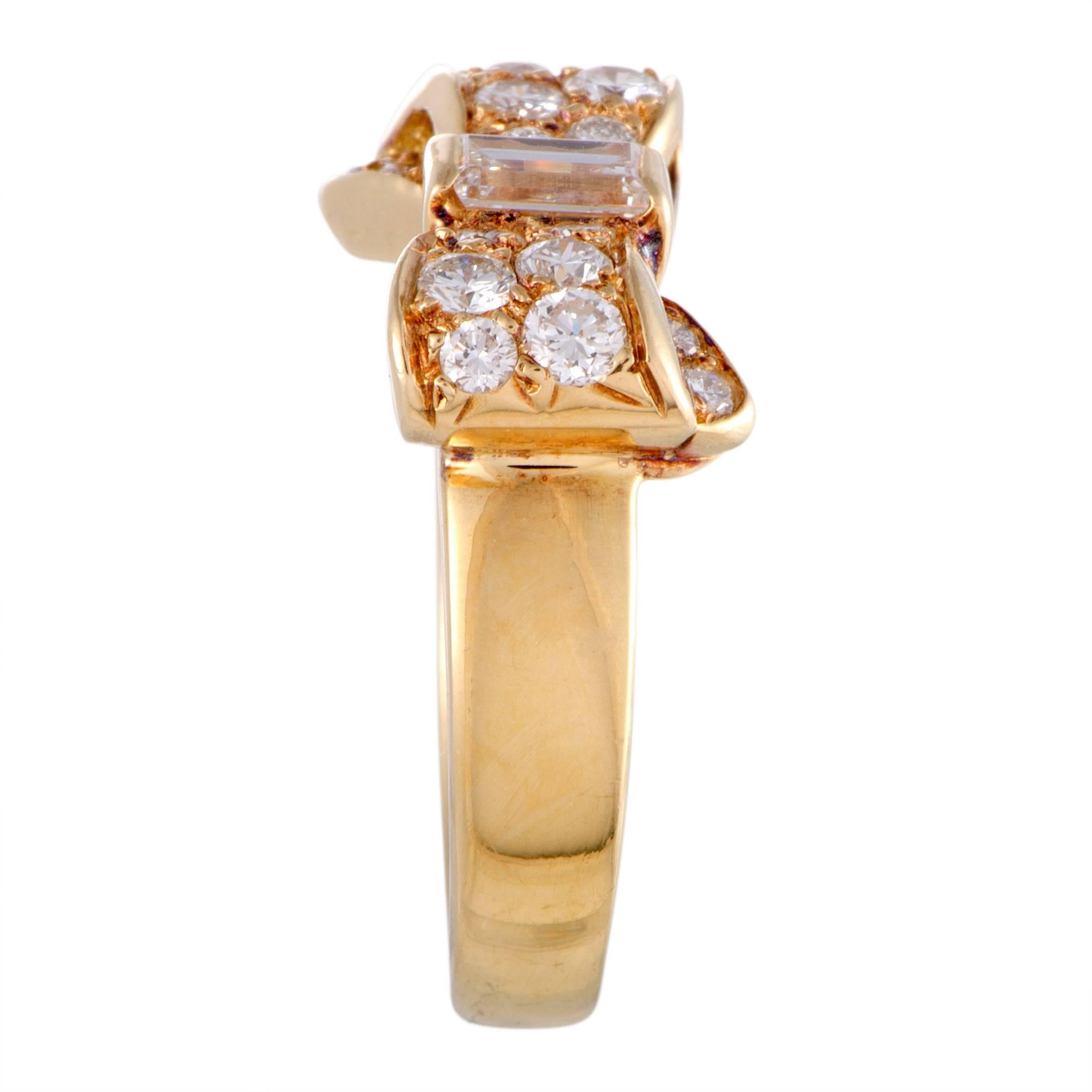 van cleef bow ring