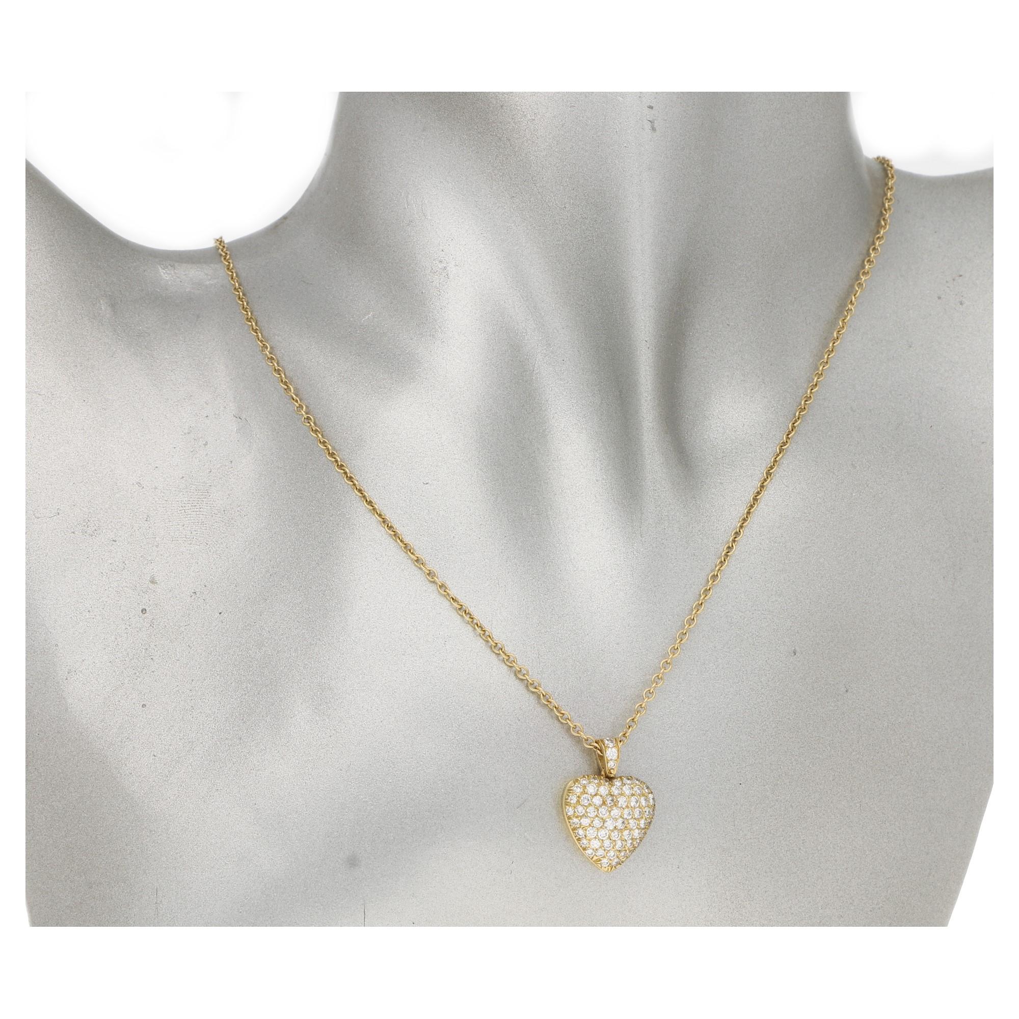 van cleef and arpels heart necklace