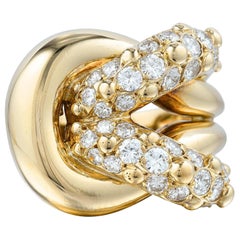 Van Cleef & Arpels Diamond Knot Ring