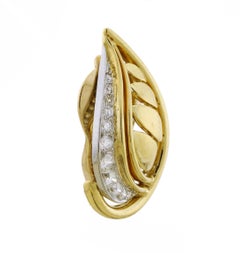 Van Cleef & Arpels Diamond Leaf Ear Clips