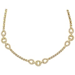Used Van Cleef & Arpels Diamond Necklace