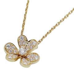 Van Cleef & Arpels Collier de diamants en or jaune