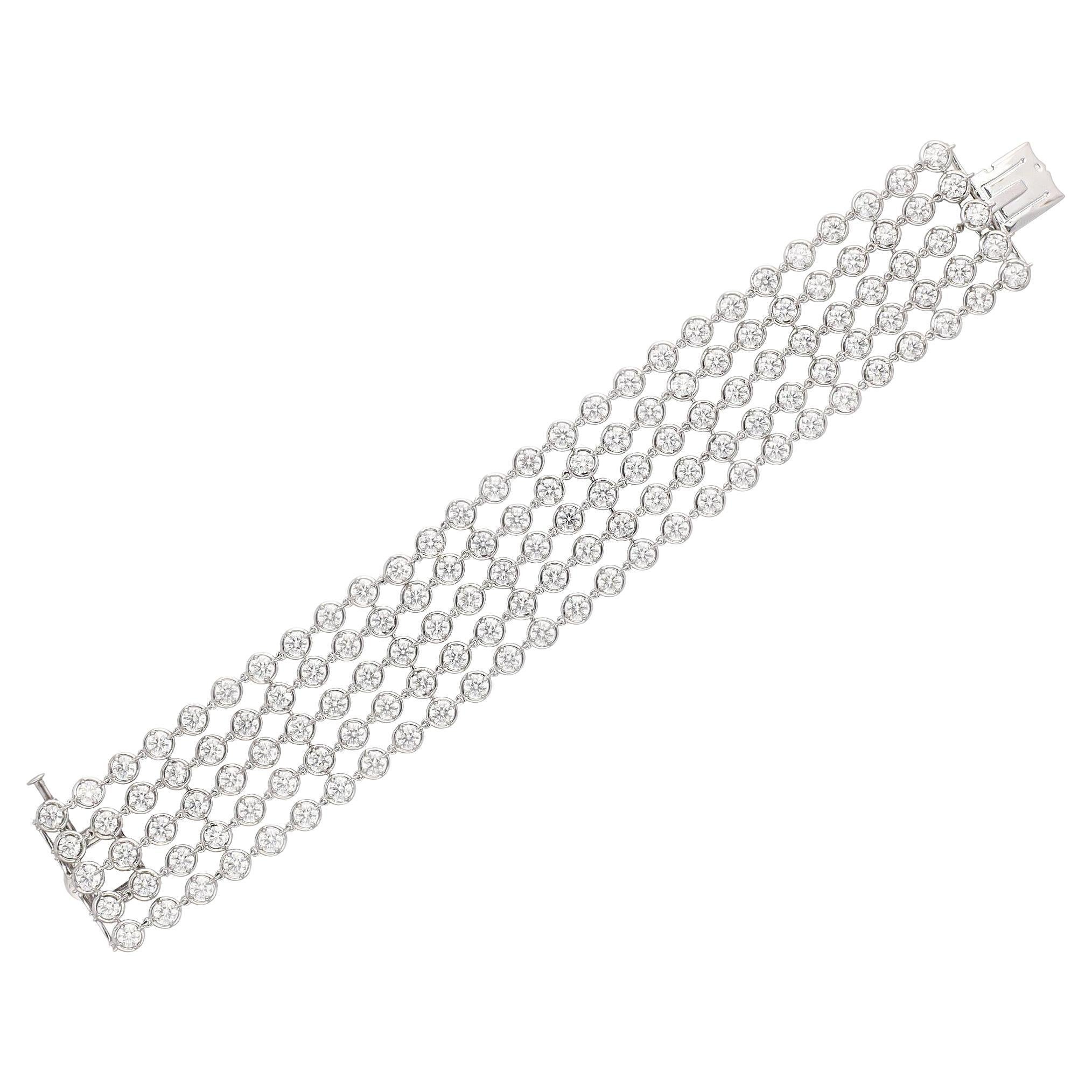 VAN CLEEF & ARPELS Diamond Palmyre Bracelet