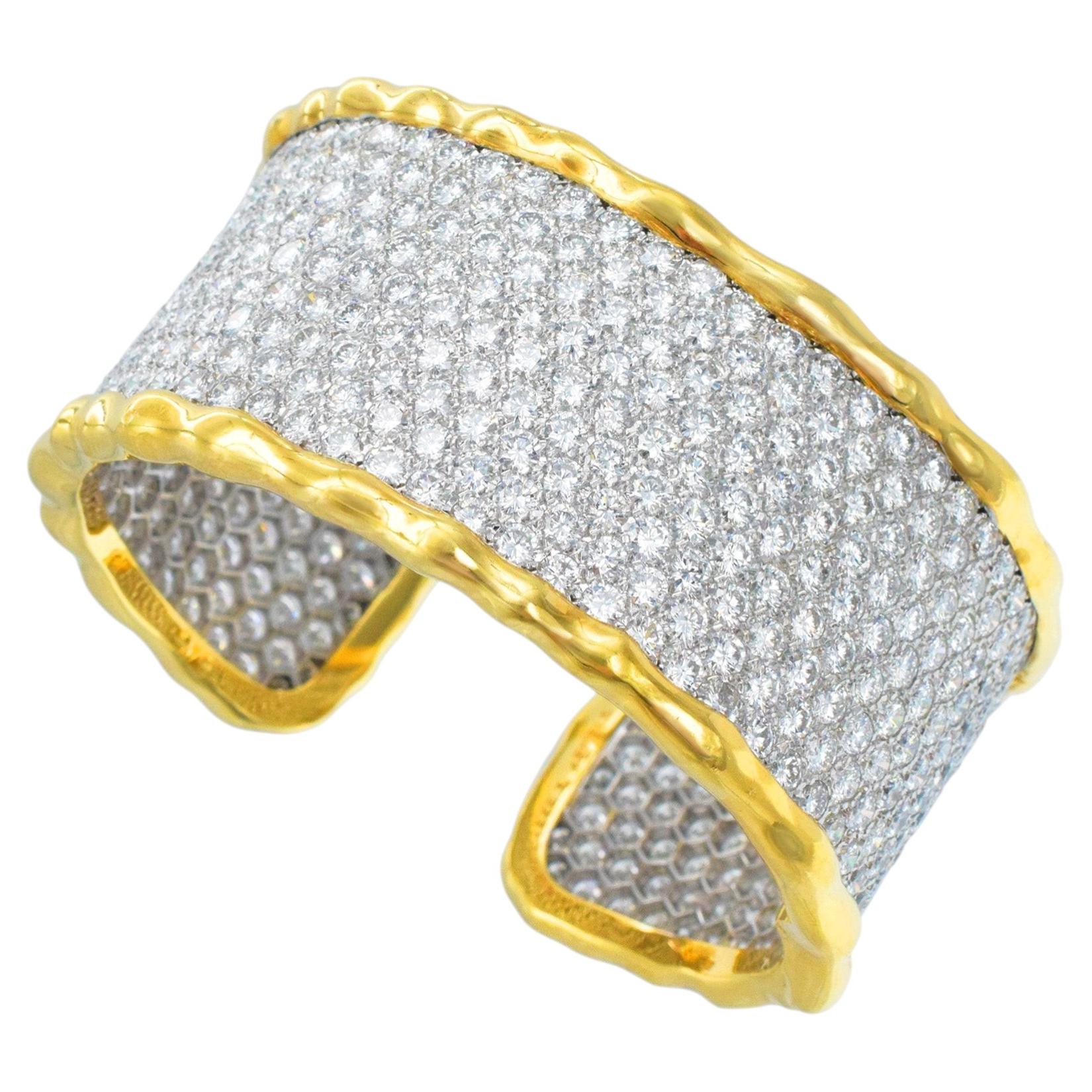 Van Cleef & Arpels Diamond Pave Bangle I