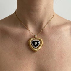 Van Cleef & Arpels Diamond Pendant Necklace in 18K Yellow Gold