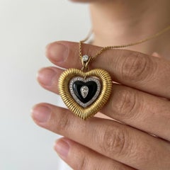 Van Cleef & Arpels Diamond Pendant Necklace in 18K Yellow Gold