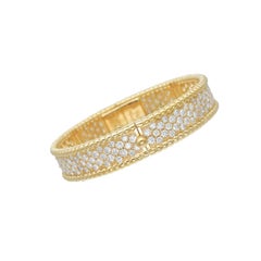 Van Cleef & Arpels Diamond Perlee Bracelet